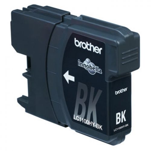 BROTHER Cartucho de tinta preto   MFC-6490CW/, Alta capacidad , Brother , BROLC1100HYBK , 4977766659819